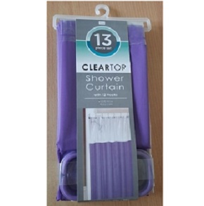 Штора для ванної кімнати     "Cleartop" 